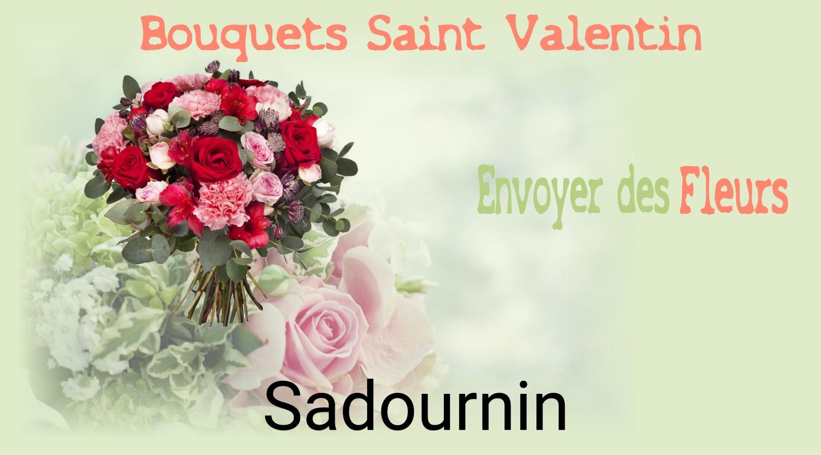 Roses de Saint-Valentin livrées à Sadournin